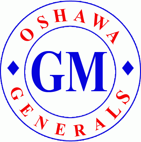 Oshawa Generals 1949 50-1950 51 Primary Logo vinyl decal